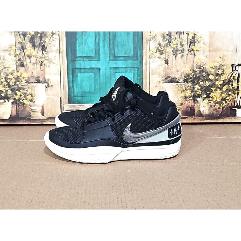 Nike Ja 1 Ain't Ducking No Smoke Shoes Men's Size 8.5 Black Basketball Sneakers